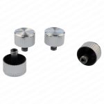 Universal set ustu ocak dugme inox KG0051120 kg3 1 150x150 - KG0051120 Набор ручек для плиты серебристые (длин, спираль)